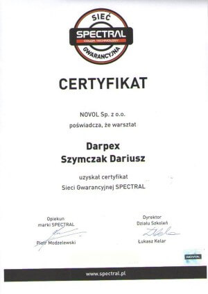 odnawianie samochodów w Przeźmierowie Darpex
